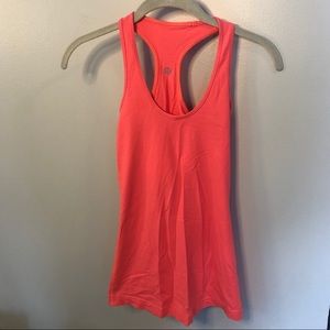 Lululemon Racerback Tank in Bright Orange